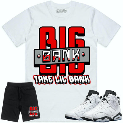 Reverse Oreo 6s Sneaker Outfits - Jordan 6 Reverse Oreo 6s - Big Bank