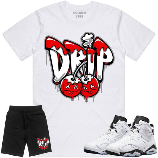 Reverse Oreo 6s Sneaker Outfits - Jordan 6 Reverse Oreo 6s - Red Money