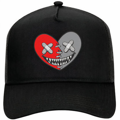 Reverse Oreo 6s Trucker Hats - Jordan 6 Reverse Oreo 6s - Heart
