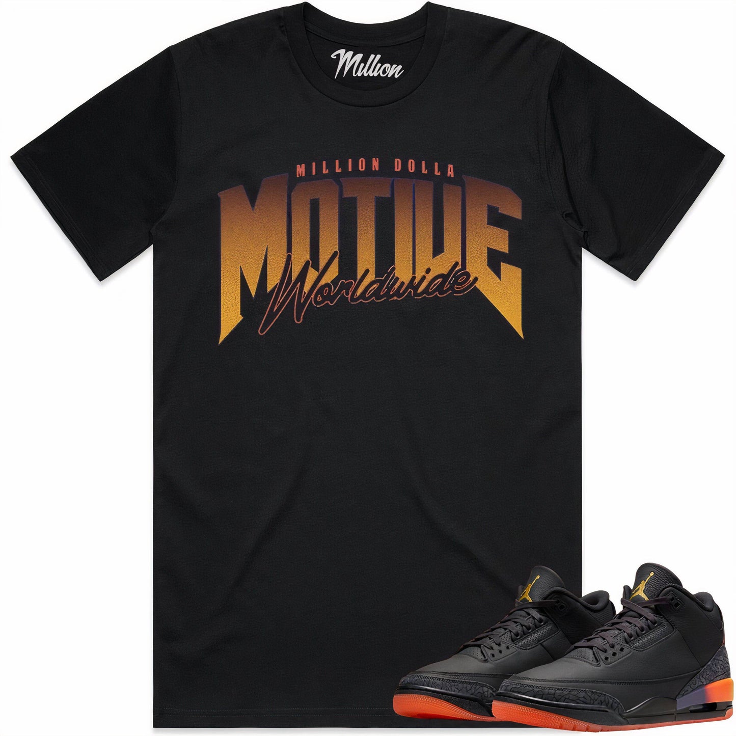 Rio 3s Shirt - Jordan Retro 3 Rio 3s Sneaker Tees - MOTIVE RIO