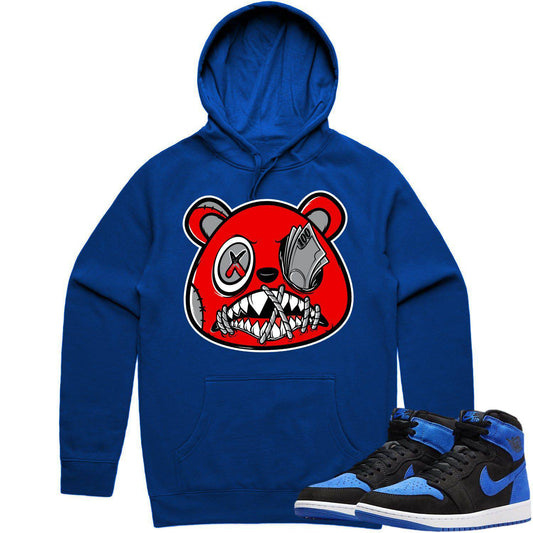 Royal Suede 1s Hoodie - Jordan 1 Royal Suede Hoodie - Money Talks