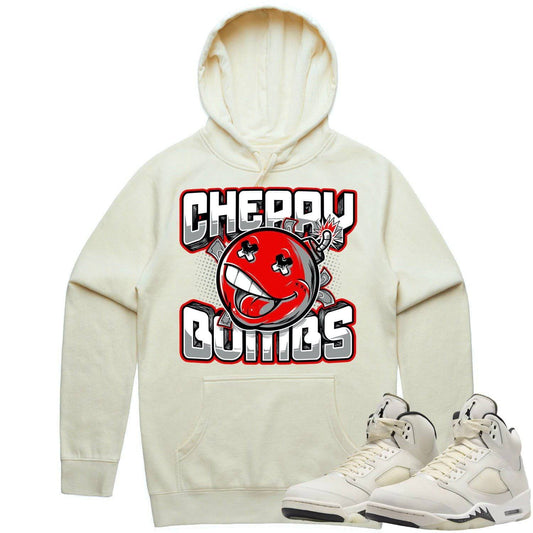 Sail 5s Hoodie - Jordan 5 Sail 5s Hoodies to Match - Cherry Bombs