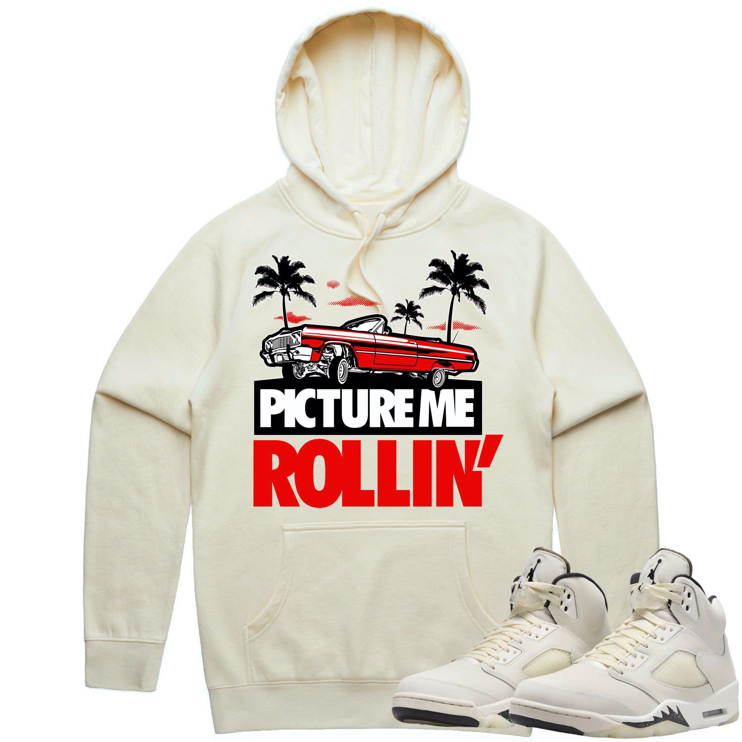 Sail 5s Hoodie - Jordan 5 Sail 5s Hoodies to Match - PMR