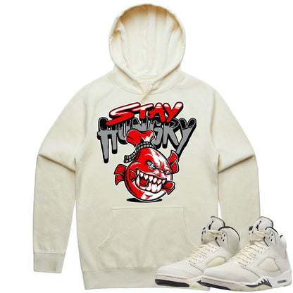 Sail 5s Hoodie - Jordan 5 Sail 5s Hoodies to Match - Stay Hungry