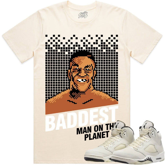 Sail 5s Shirt - Jordan Retro 5 Sail 5s Sneaker Tees - Baddest