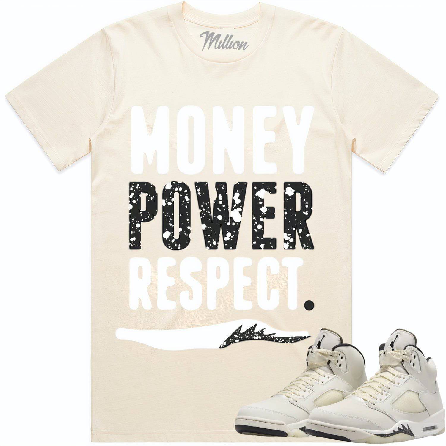 Sail 5s Shirt - Jordan Retro 5 Sail Sneaker Tees - MPR