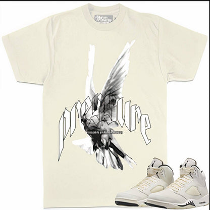 Sail 5s Shirt - Jordan Retro 5 Sail Sneaker Tees - Pressure