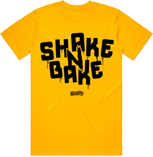 Shake N Bake : Sneaker Shirt to Match : Gold