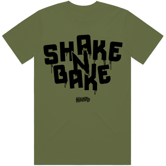 Shake N Bake : Sneaker Tees Shirt to Match : Olive