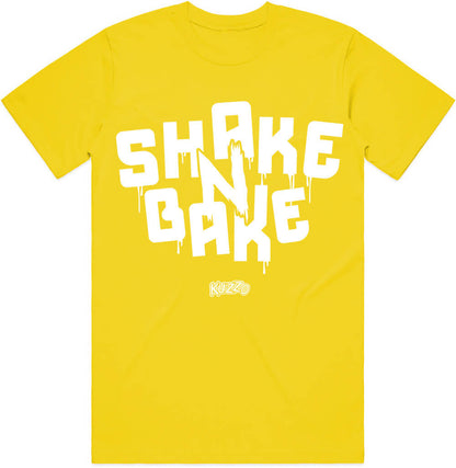 Shake N Bake : Sneaker Tees Shirt to Match : Yellow