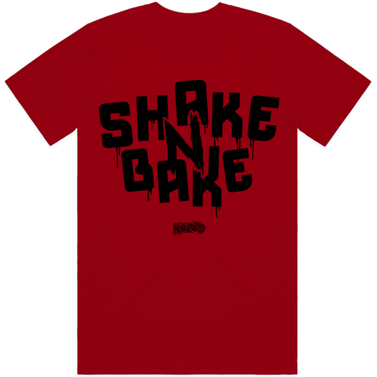 Shake N Bake Sneaker Tees : Sneaker Shirt to Match : Cardinal