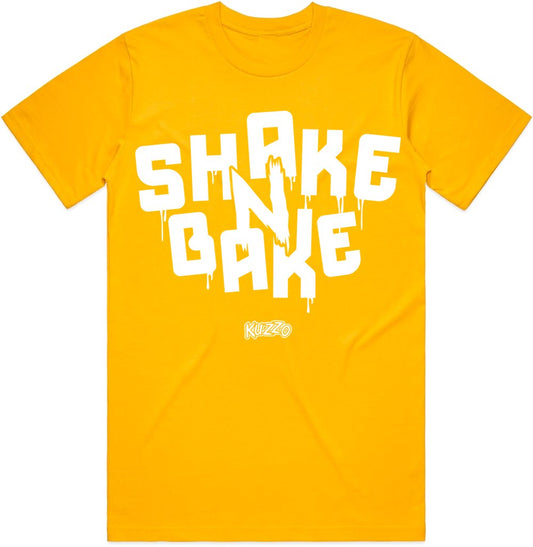Shake N Bake Sneaker Tees: Sneaker Shirt to Match : Gold
