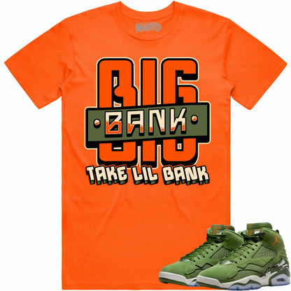 Sky J Olive MVP Shirt - Jordan MVP Sky J Shirts - Celadon Big Bank
