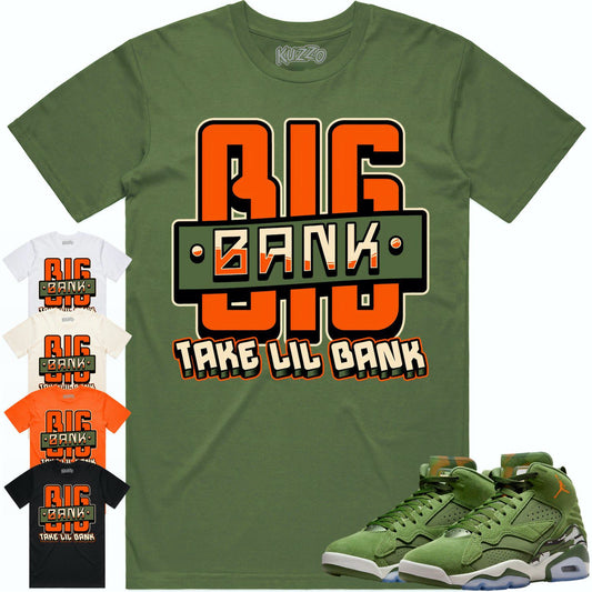 Sky J Olive MVP Shirt - Jordan MVP Sky J Shirts - Celadon Big Bank