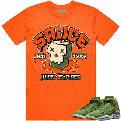 Sky J Olive MVP Shirt - Jordan MVP Sky J Shirts - Celadon Sauce