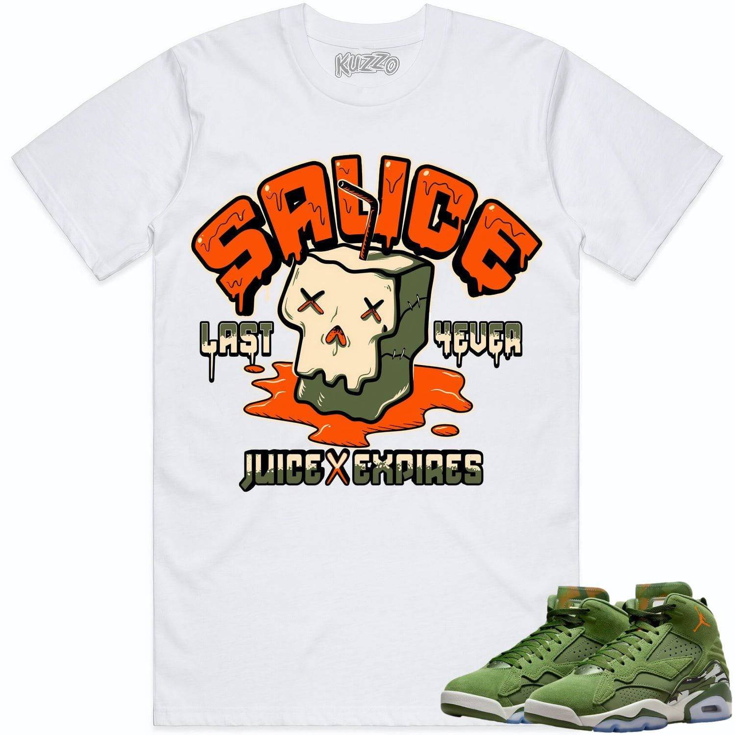 Sky J Olive MVP Shirt - Jordan MVP Sky J Shirts - Celadon Sauce