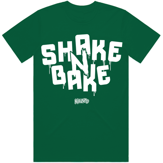 Sneaker Shirt to Match : Jordan 4s SB Pine Green : Jarrito Dunks