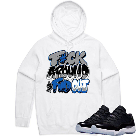 Space Jam 11s Hoodie - Jordan 11 Low Space Jam 11s Hoodie - F#CK