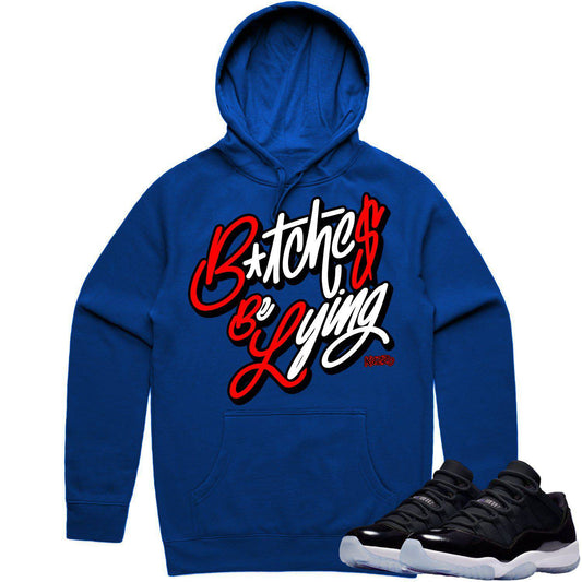 Space Jam 11s Hoodie - Jordan 11 Low Space Jam 11s Hoodies - BBL