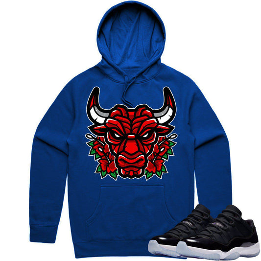 Space Jam 11s Hoodie - Jordan 11 Low Space Jam 11s Hoodies - Bully Roses