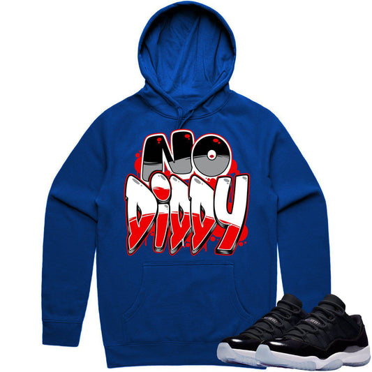 Space Jam 11s Hoodie - Jordan 11 Low Space Jam 11s Hoodies - NoDiddy