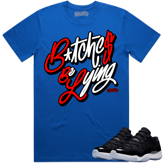 Space Jam 11s Shirt - Jordan 11 Low Space Jam Shirts - BBL