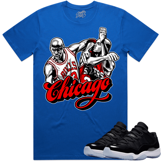 Space Jam 11s Shirt - Jordan 11 Low Space Jam Shirts - Chicago