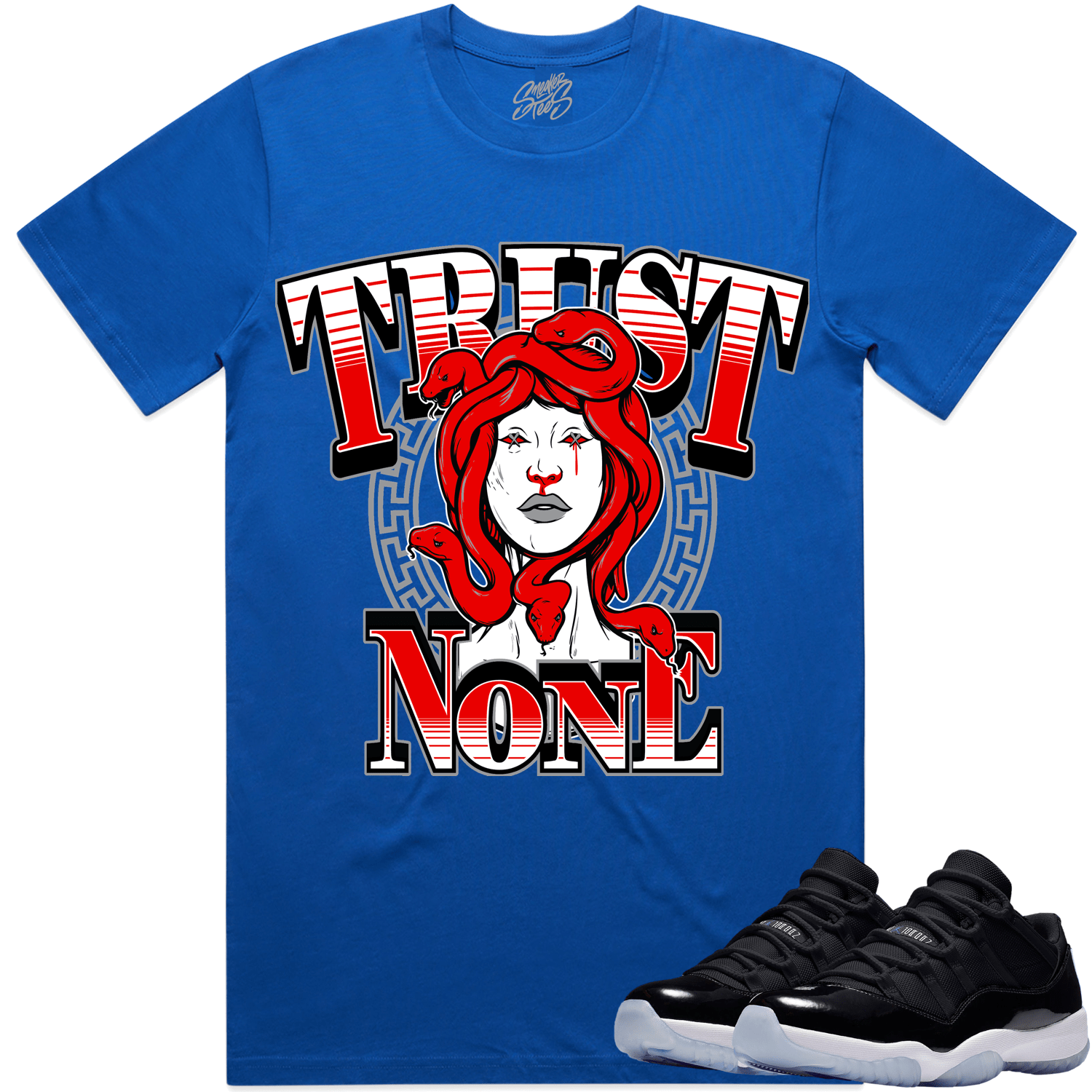 Space Jam 11s Shirt - Jordan 11 Low Space Jam Shirts - Trust No One