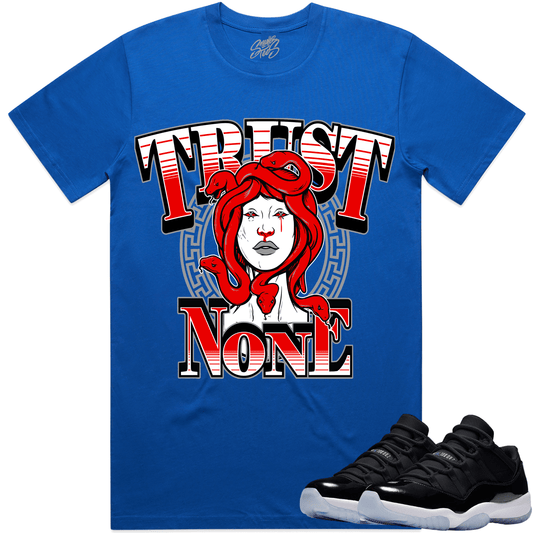 Space Jam 11s Shirt - Jordan 11 Low Space Jam Shirts - Trust No One