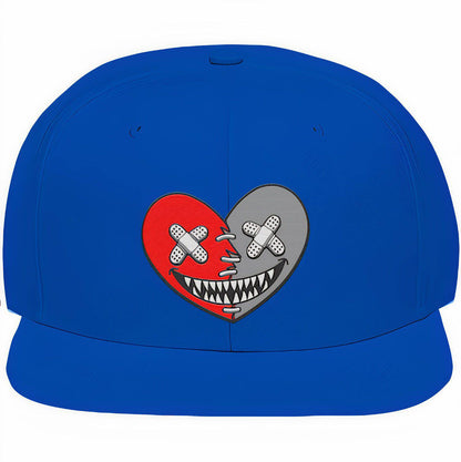 Space Jam 11s Snapback Hat - Jordan 11 Low Space Jam - Heart