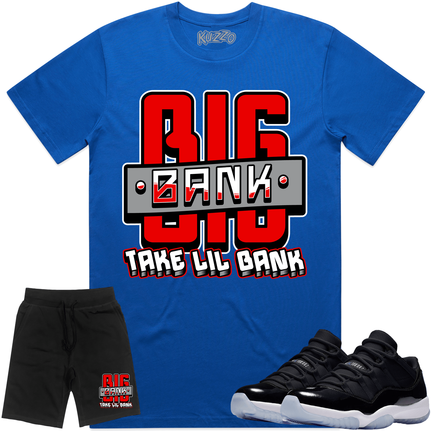 Space Jam 11s Sneaker Outfits - Jordan 11 Space Jam Clothing - Bank