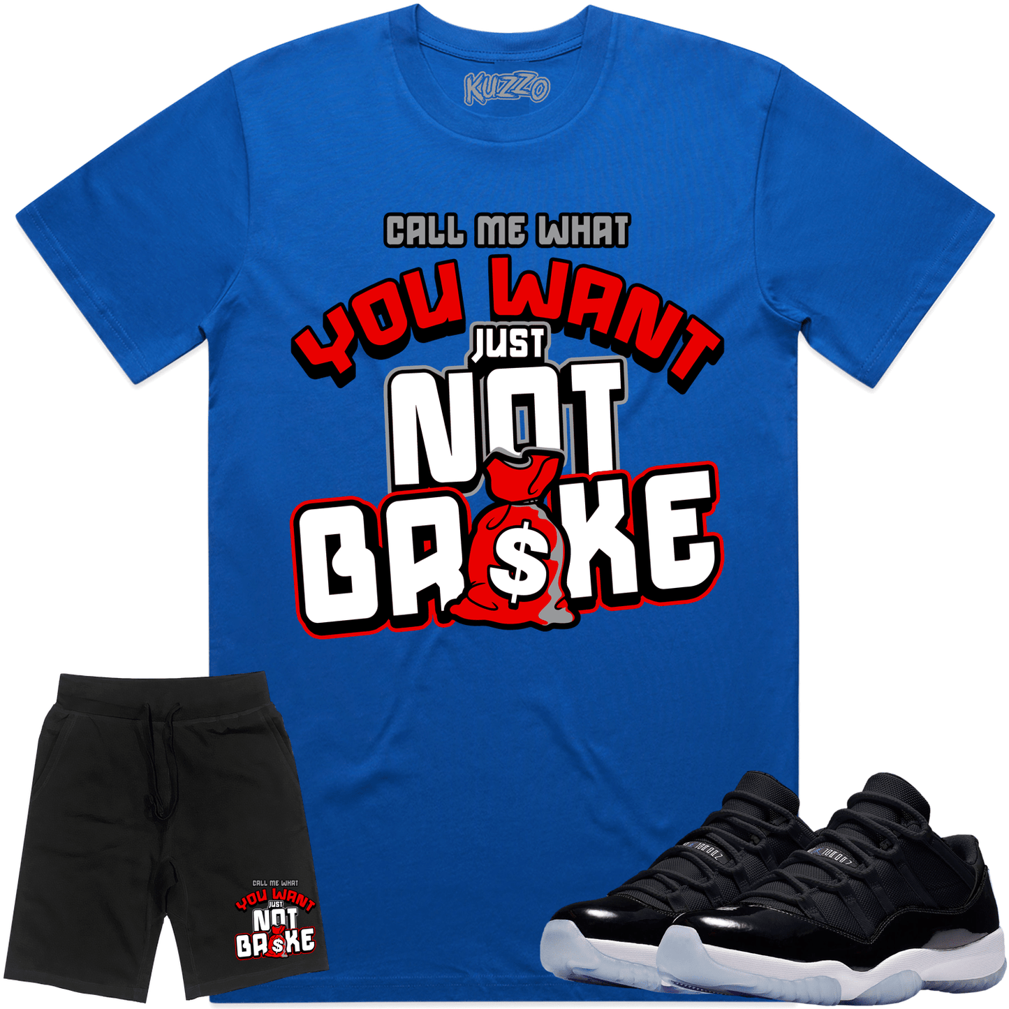 Space Jam 11s Sneaker Outfits - Jordan 11 Space Jam Clothing - Broke