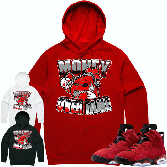 Toro Bravo 6s Hoodie - Jordan Retro 6 Toro Bravo Hoodie - Money Fame