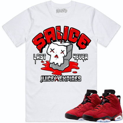 Toro Bravo 6s Shirt - Jordan Retro 6 Toro Bravo Shirts - Red Sauce