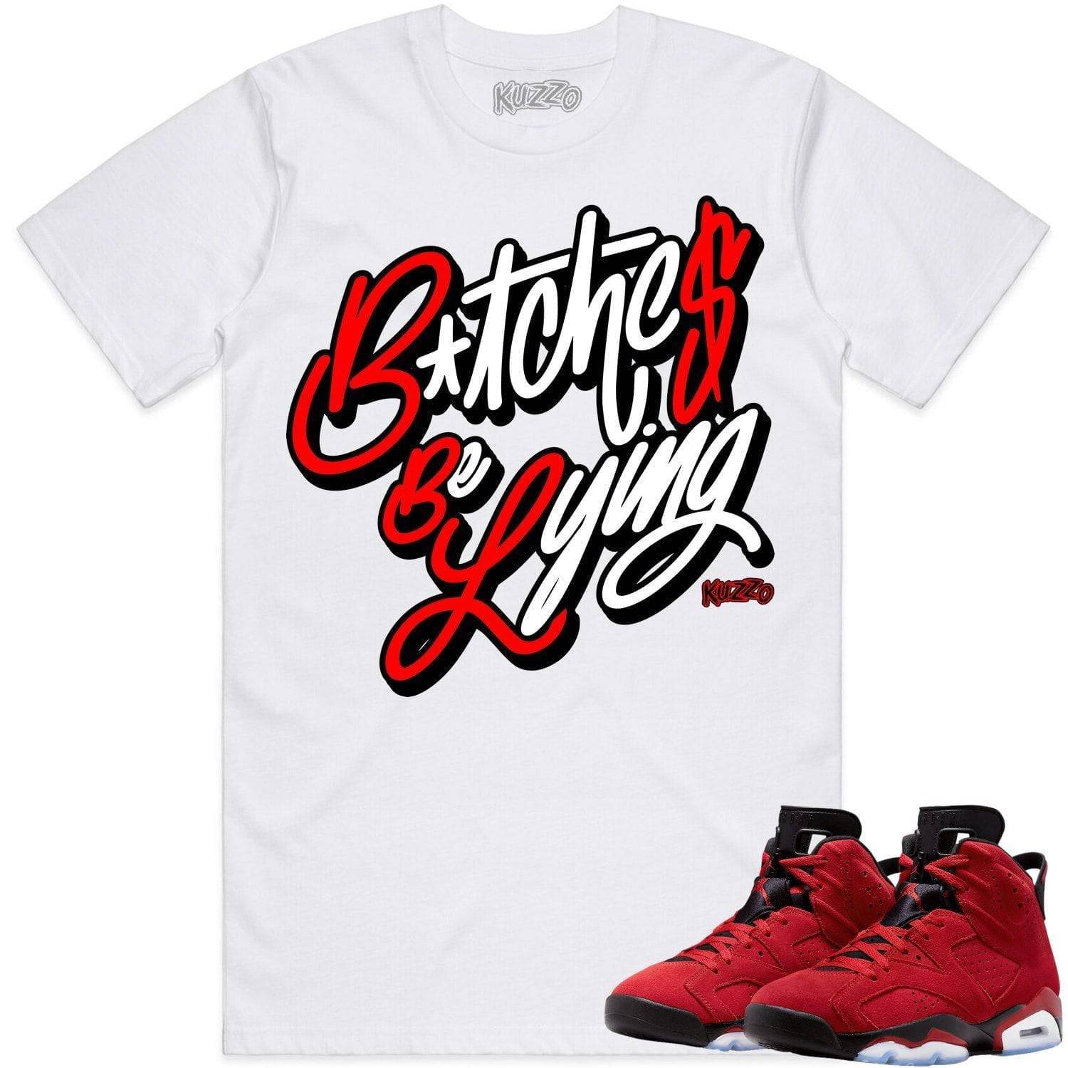 Toro Bravo 6s Shirt - Jordan Retro 6 Toro Shirts - Red BBL