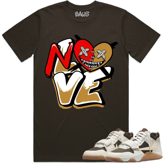 Travis Scott x Jordan Jack Sail Shirt to Match - Wheat No Love