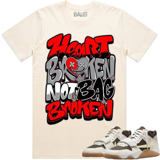 Travis Scott x Jordan Jumpman Jack Sail Shirt to Match - Breaker