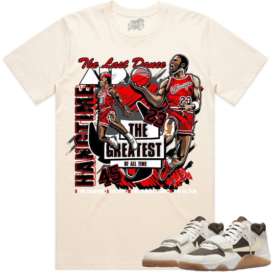 Travis Scott x Jordan Jumpman Jack Sail Shirt to Match - Hangtime