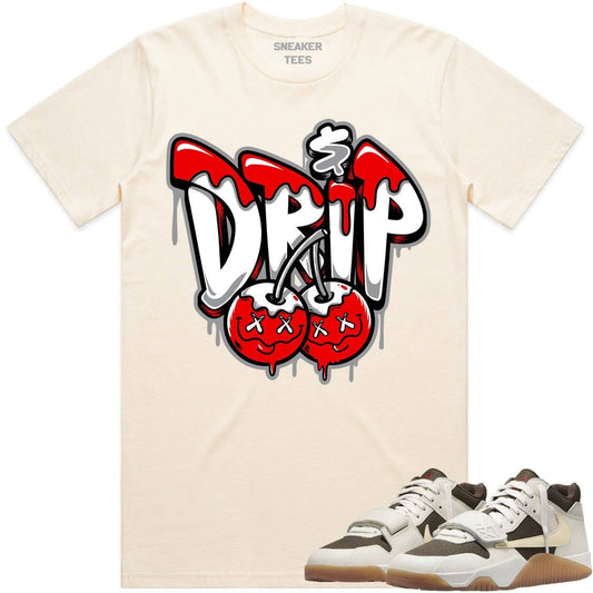 Travis Scott x Jordan Jumpman Jack Sail Shirt to Match - Money Drip