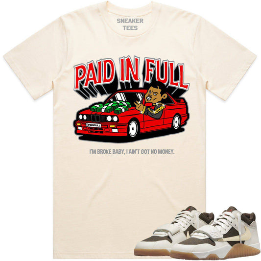 Travis Scott x Jordan Jumpman Jack Sail Shirt to Match - Paid