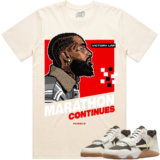 Travis Scott x Jordan Jumpman Jack Sail Shirt to Match - Victory