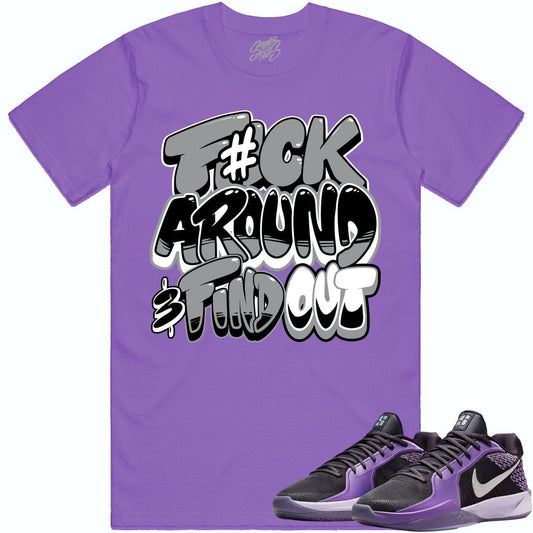 Tunnel Vision 2s Sneaker Tees - Shirt to Match - F#ck