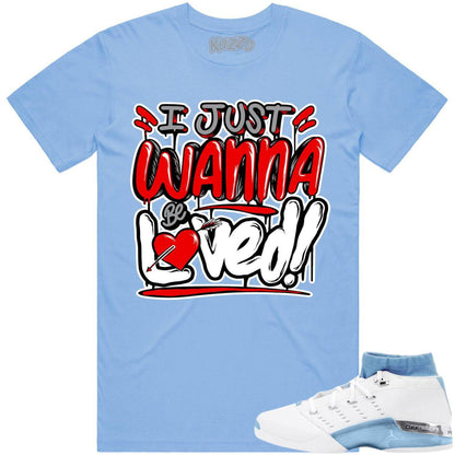 University Blue 17s Shirts - Jordan Retro 17 Low Shirts - Loved