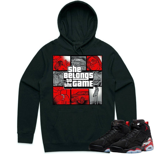 Varsity Red MVP Hoodie - Jordan MVP 678 Varsity Red Hoodie - Game