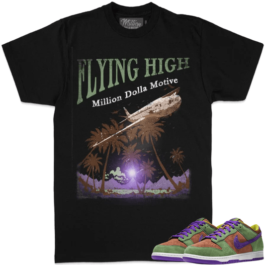 Veneer Dunks Shirt - Veneer Dunks Sneaker Tees - Flying High