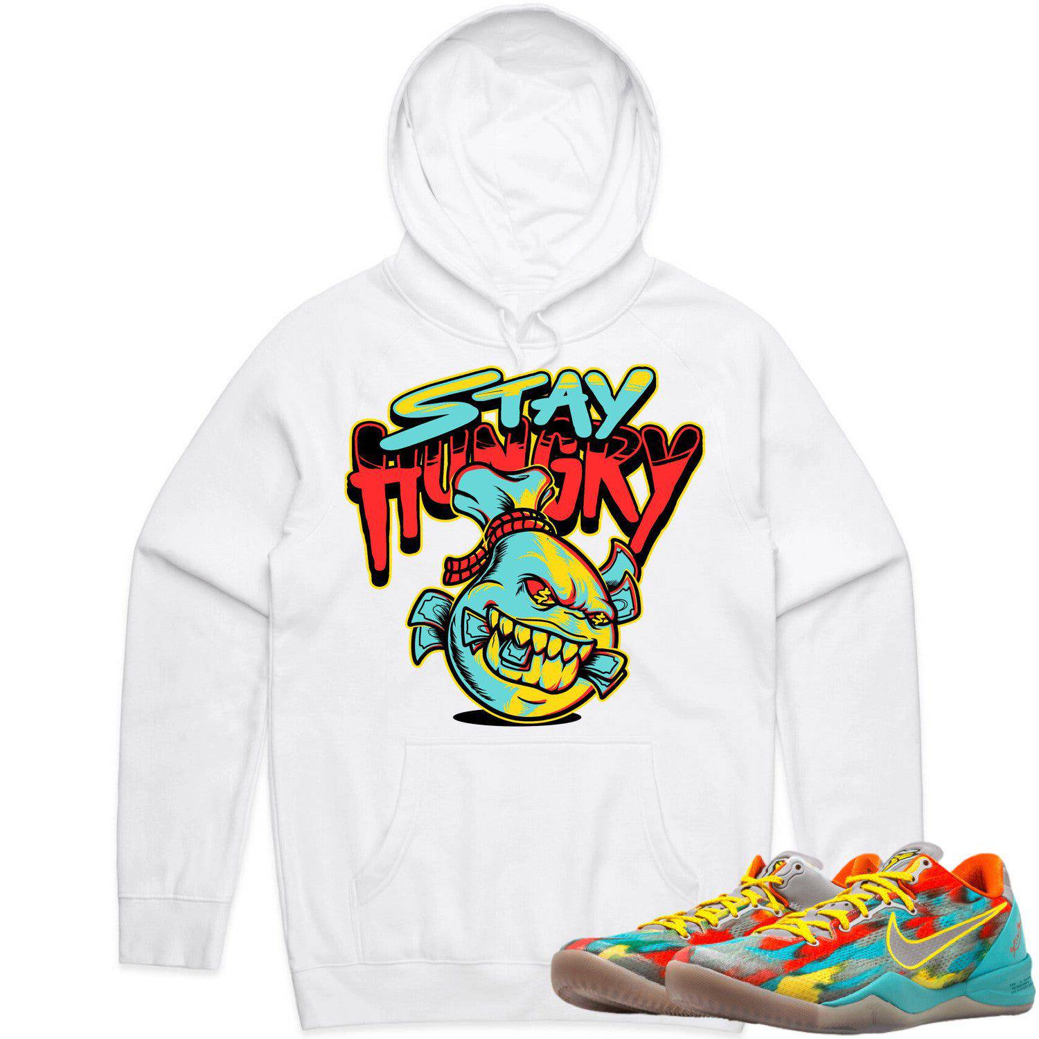 Venice 8s Hoodie - Kobe 8 Venice Hoodies - Stay Hungry