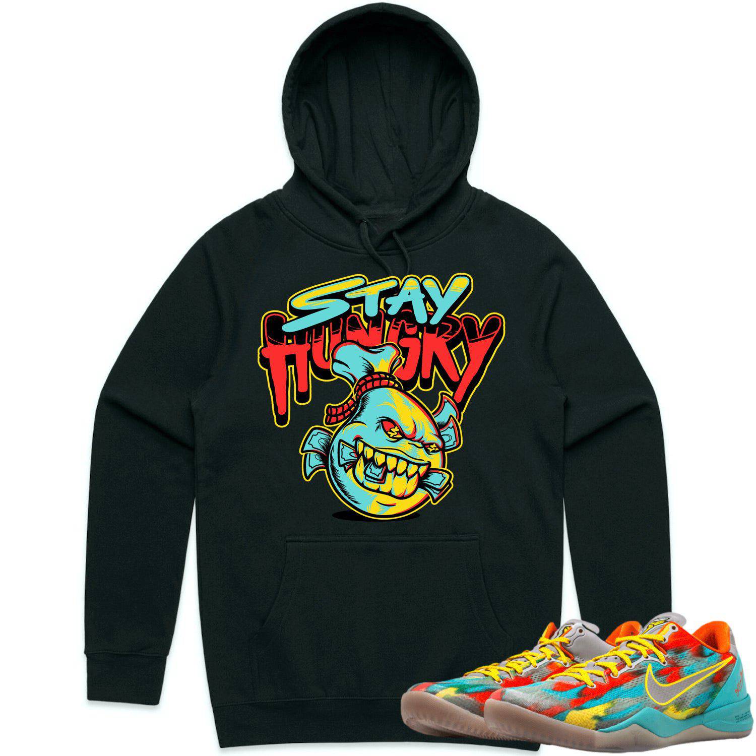 Venice 8s Hoodie - Kobe 8 Venice Hoodies - Stay Hungry