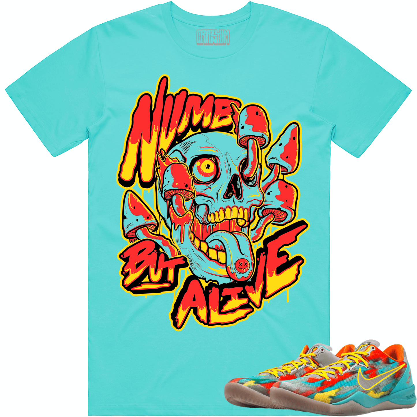 Venice 8s Shirts- Kobe 8 Venice Sneaker Tees - Numb but Alive