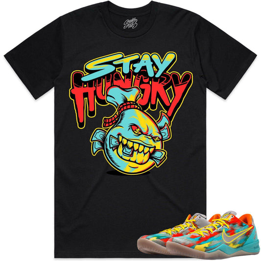 Venice 8s Shirts- Kobe 8 Venice Sneaker Tees - Stay Hungry