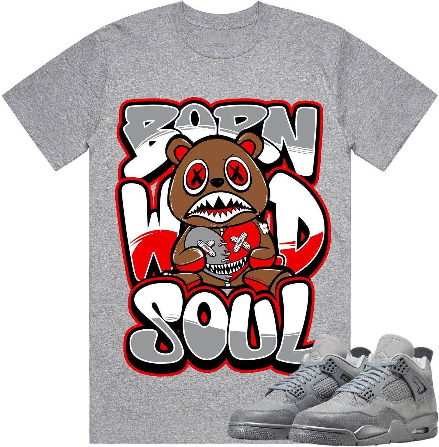 Wet Cement Paris 4s Shirts - Wet Cement 4s Sneaker Tees - Born Wild